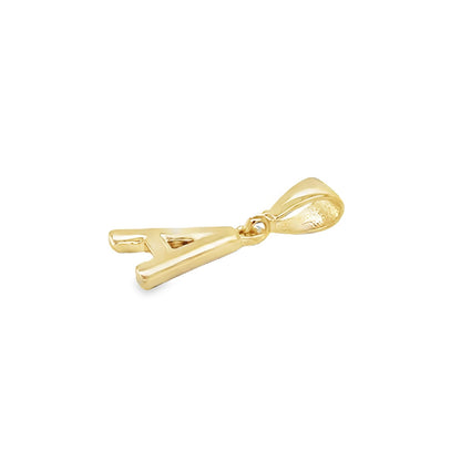 Jai's 14K Yellow Gold Initial A Pendant