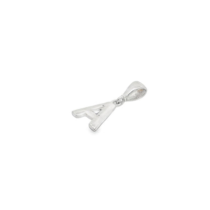 Jai's 14K White Gold Initial A Pendant