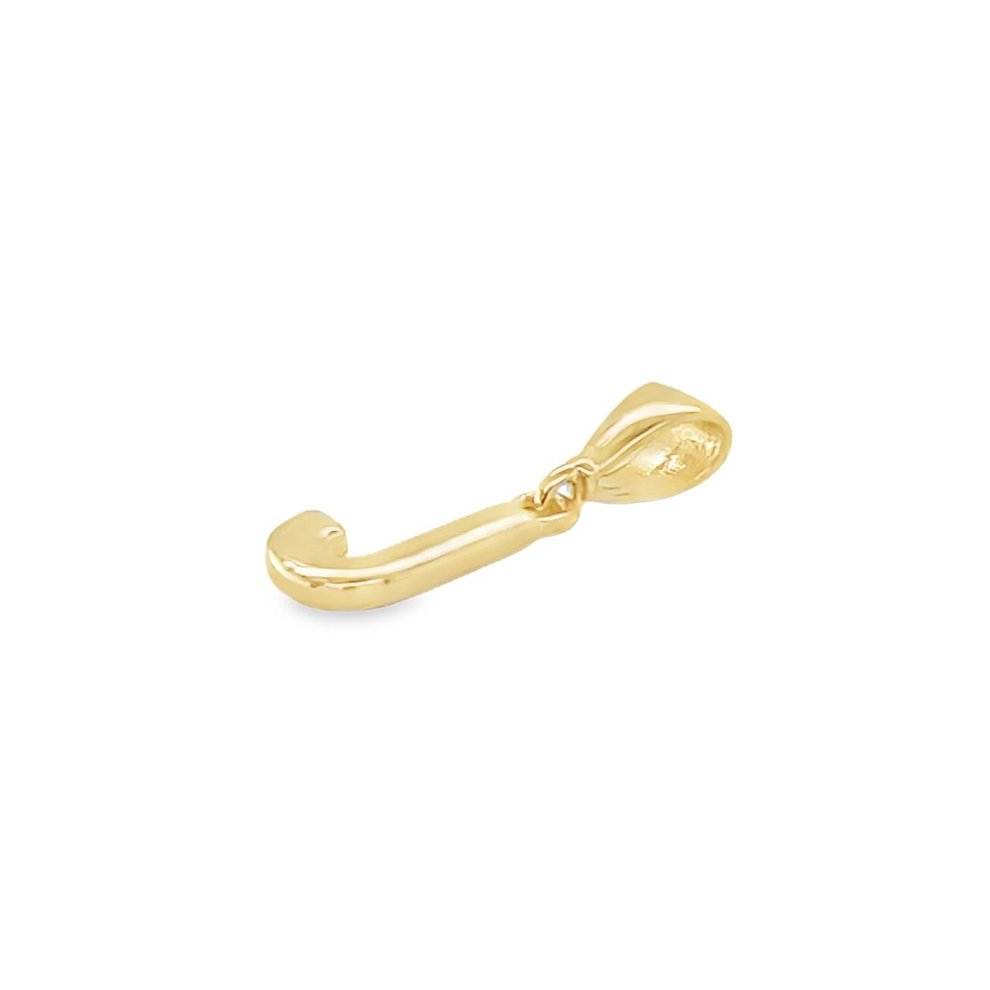 Jai's 14K Yellow Gold Initial J Pendant