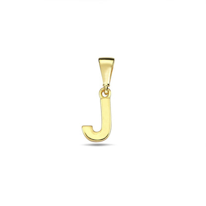 Jai's 14K Yellow Gold Initial J Pendant