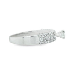 Jai's 14K White Gold Diamond Engagement Ring