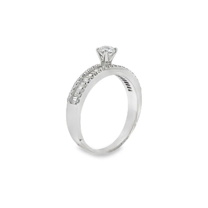 Jai's 14K White Gold Diamond Engagement Ring
