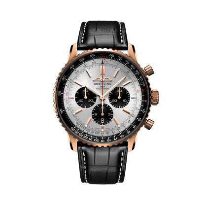 Breitling's Navitimer B01 Chronograph 46 with Silver-white Dial