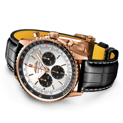 Breitling's Navitimer B01 Chronograph 46 with Silver-white Dial