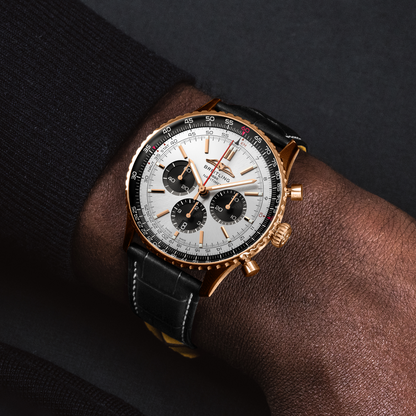 Breitling's Navitimer B01 Chronograph 46 with Silver-white Dial