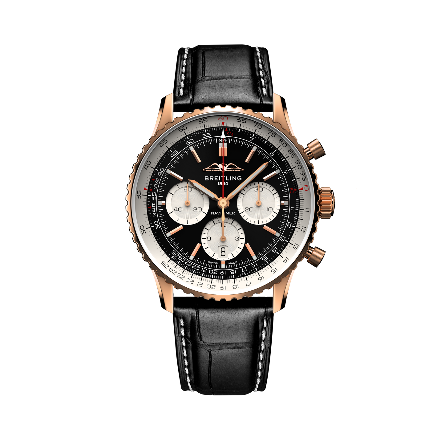 Breitling's Navitimer B01 Chronograph 43 with Black Dial