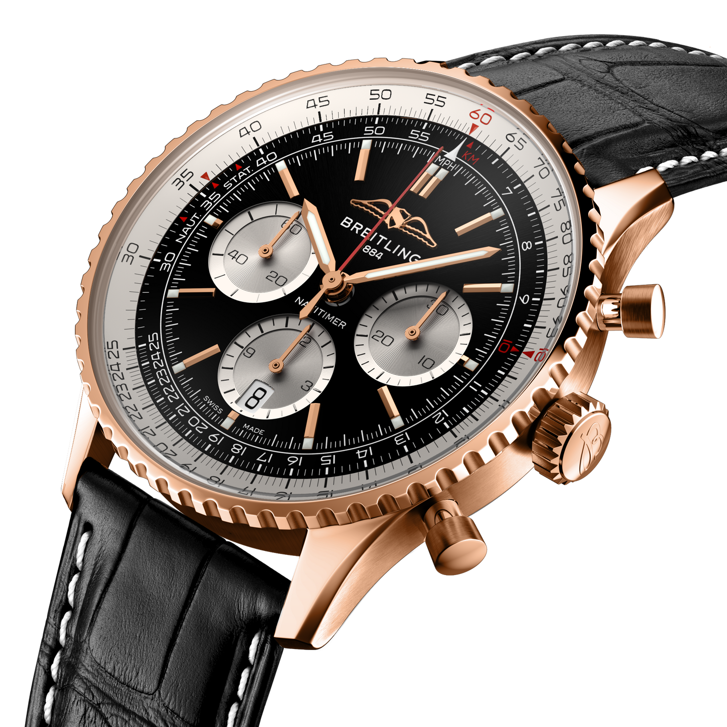 Breitling's Navitimer B01 Chronograph 43 with Black Dial