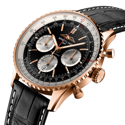 Breitling's Navitimer B01 Chronograph 43 with Black Dial