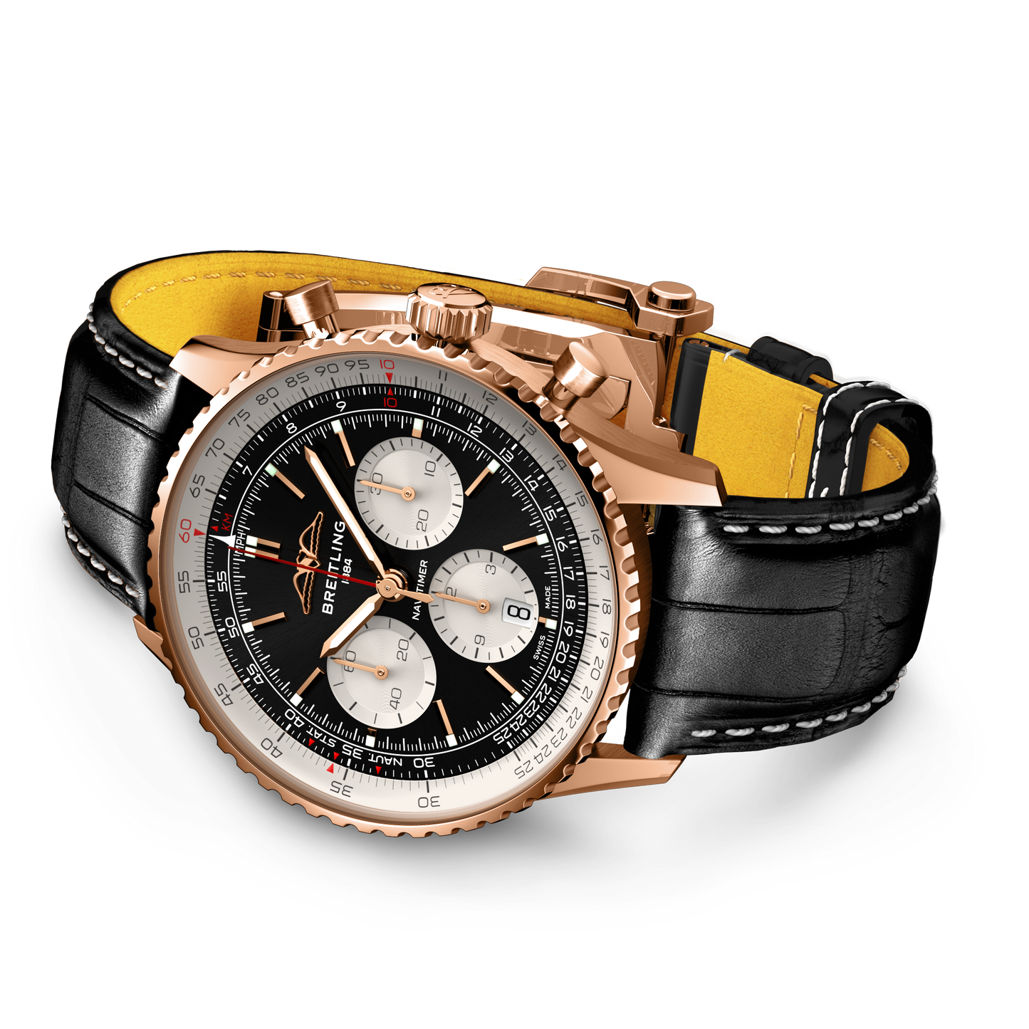 Breitling's Navitimer B01 Chronograph 43 with Black Dial