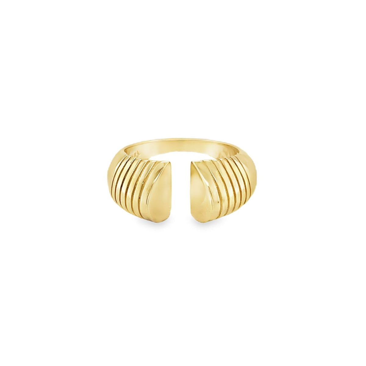 Jai's 14K Yellow Gold Open Band Ring