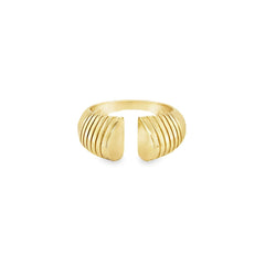Jai's 14K Yellow Gold Open Band Ring
