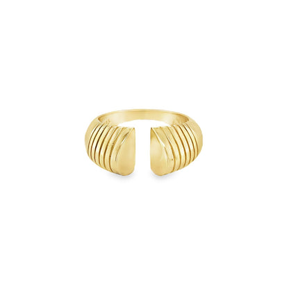 Jai's 14K Yellow Gold Open Band Ring