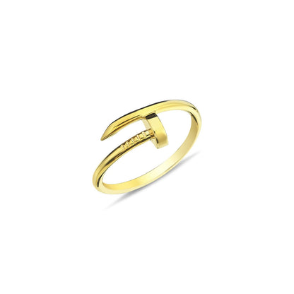Jai's 14K Yellow Gold Nail Ring