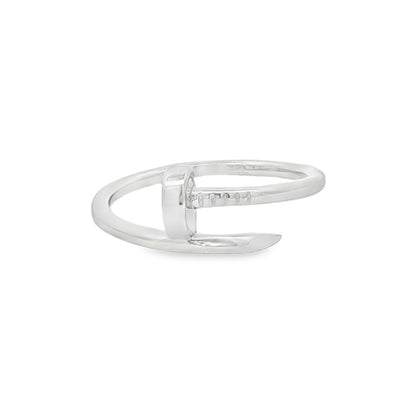 Jai's 14K White Gold Nail Ring