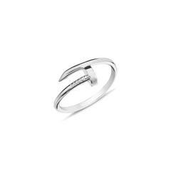 Jai's 14K White Gold Nail Ring