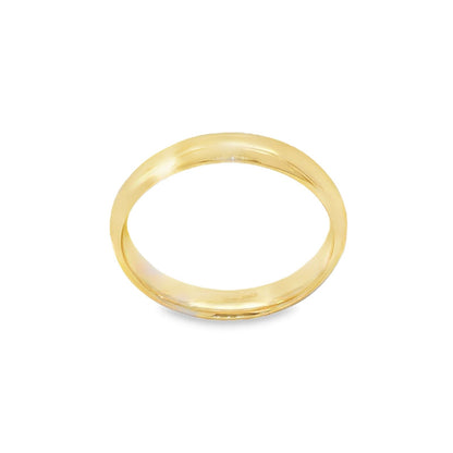 Jai's 14K Yellow Gold Thin Polished Band
