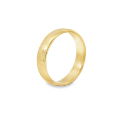 Jai's 14K Yellow Gold Thick Polished Band