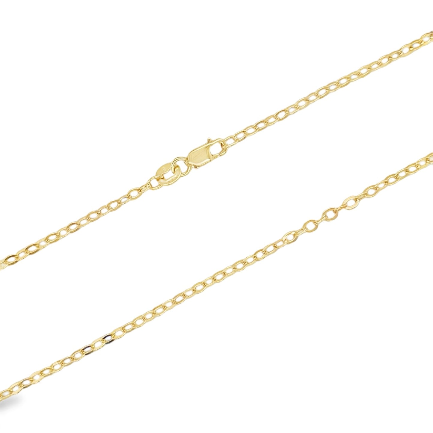 Jai's 14K Yellow Gold Fine Rolo Chain - 18"