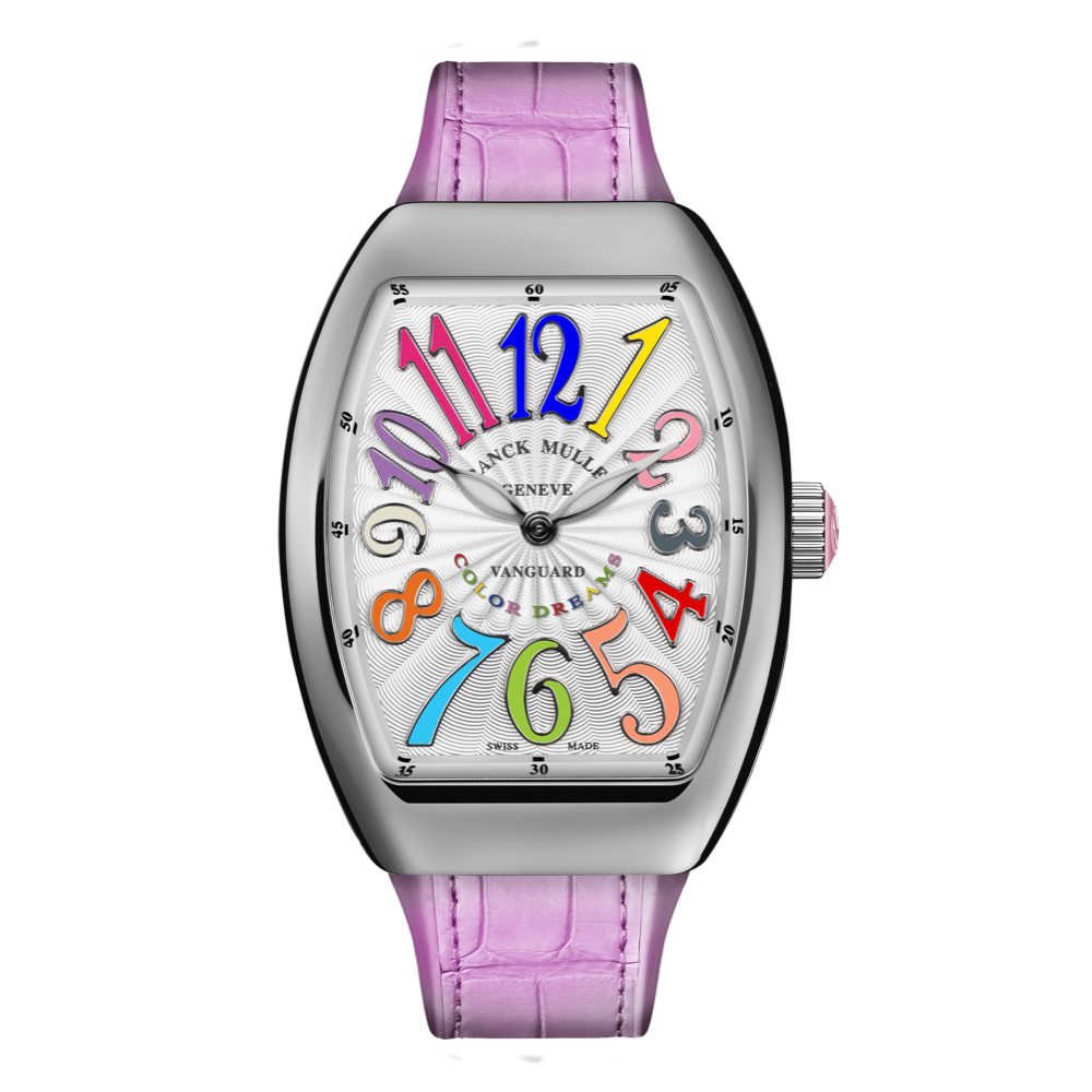 Franck Muller's Vanguard Color Dreams with Silver-white Dial
