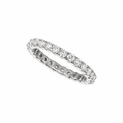 Morris & David's 14K White Gold 1.5-carat Diamond Eternity Wedding Band