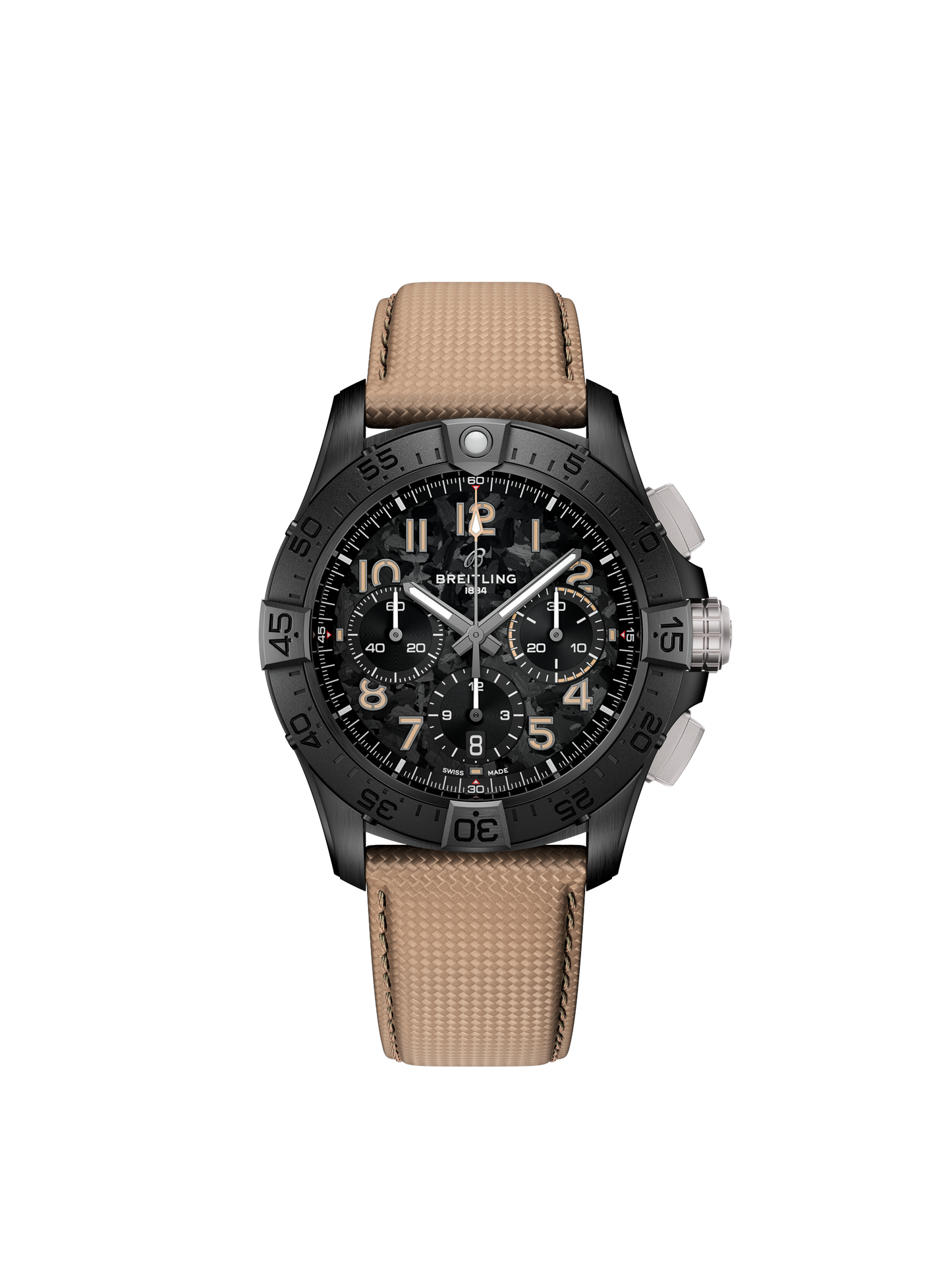 Breitling's Avenger B01 Chronograph 42 Night Mission with Black Dial