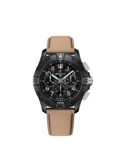 Breitling's Avenger B01 Chronograph 42 Night Mission with Black Dial