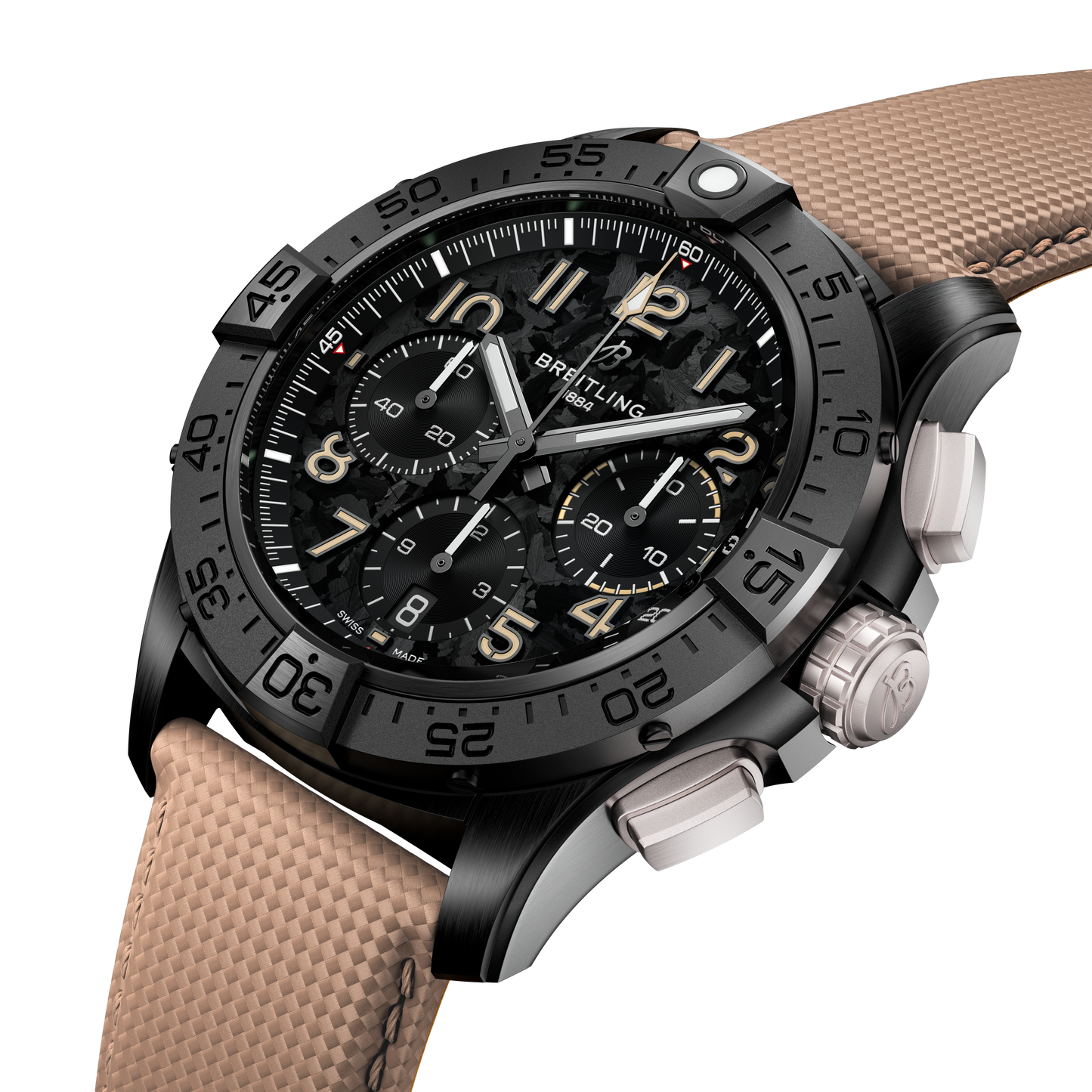 Breitling's Avenger B01 Chronograph 42 Night Mission with Black Dial
