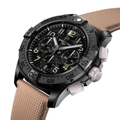 Breitling's Avenger B01 Chronograph 42 Night Mission with Black Dial