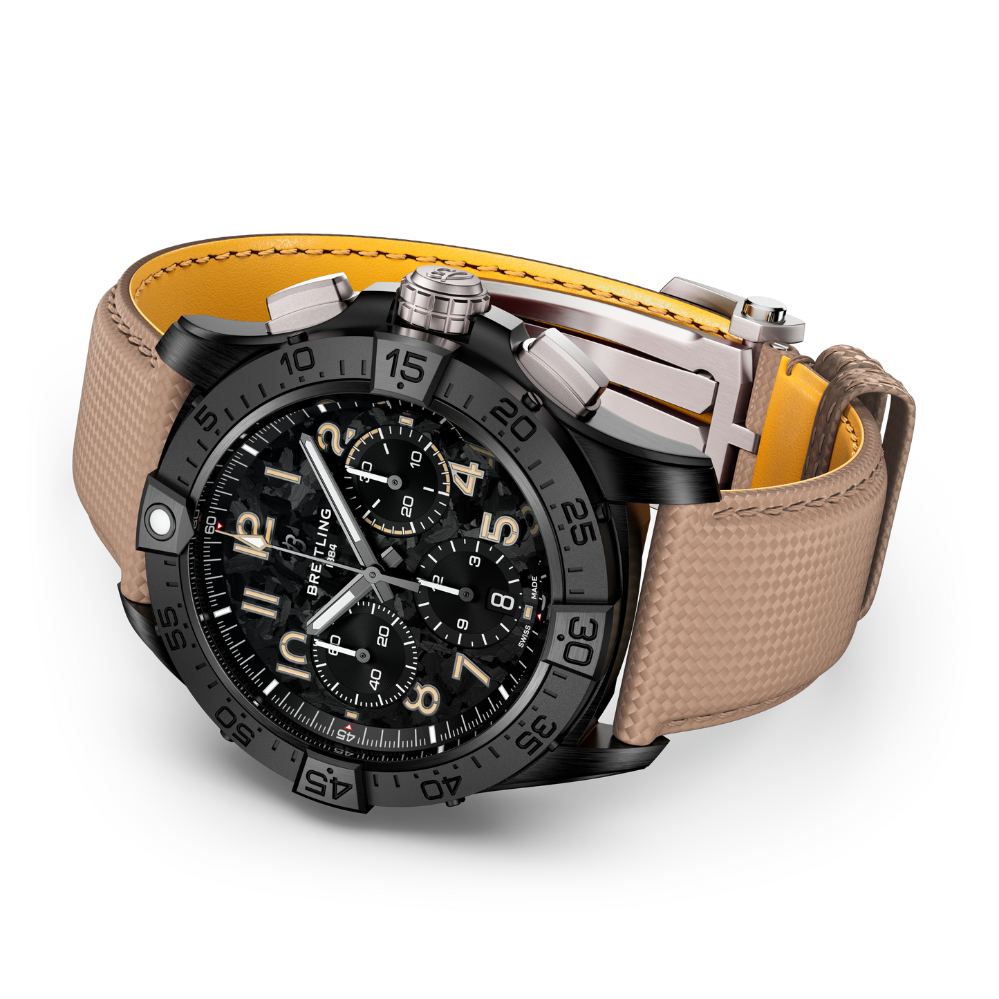 Breitling's Avenger B01 Chronograph 42 Night Mission with Black Dial
