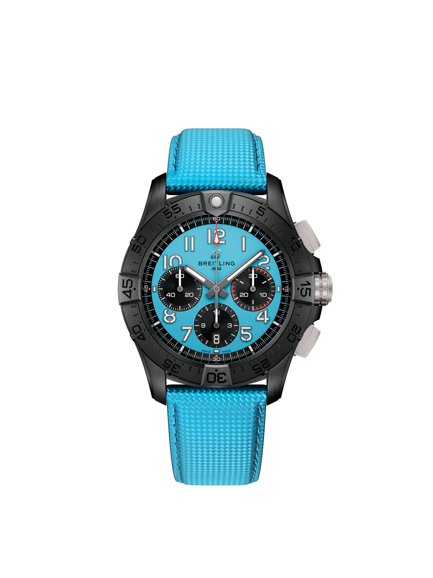 Breitling's Avenger B01 Chronograph 42 Night Mission with Blue Dial
