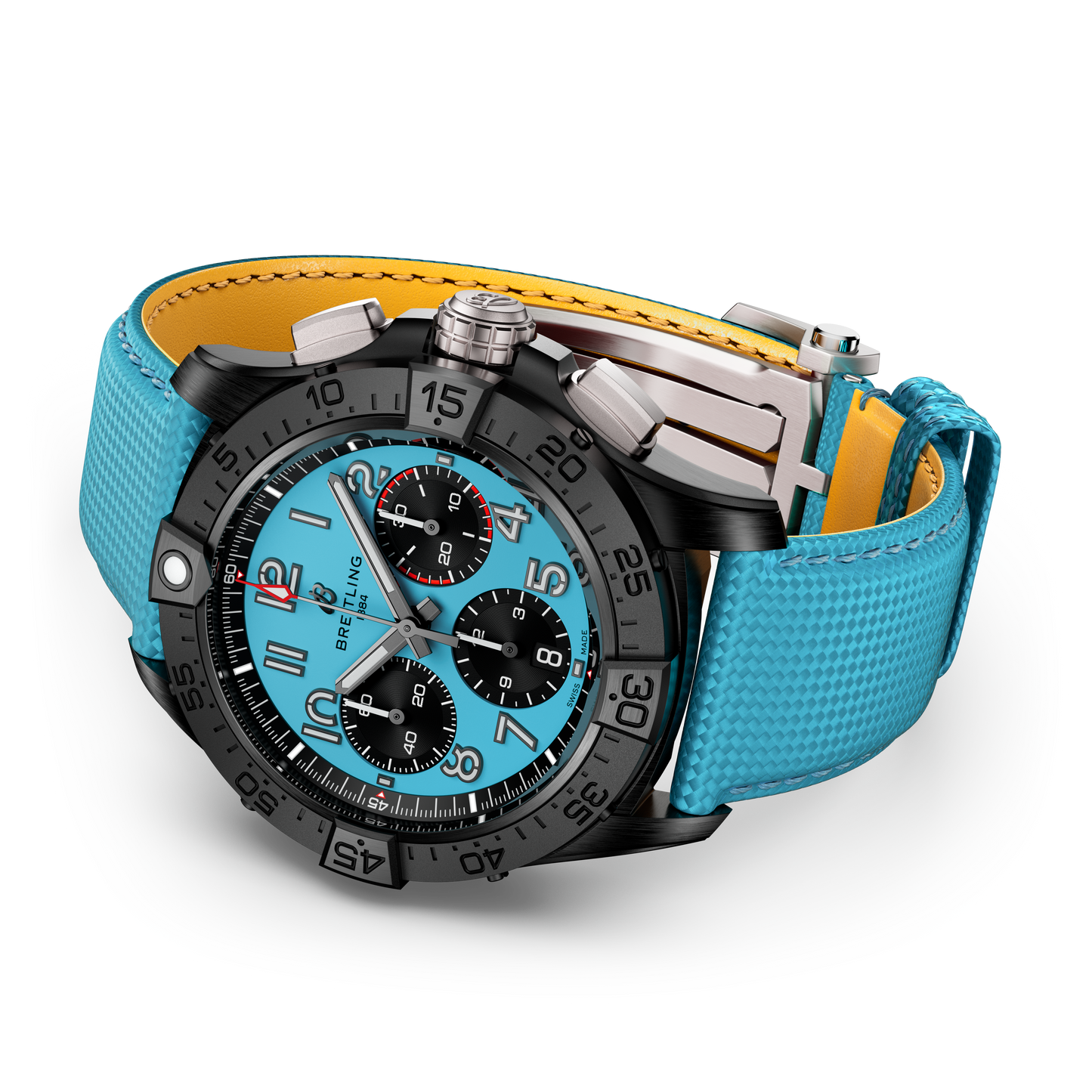 Breitling's Avenger B01 Chronograph 42 Night Mission with Blue Dial