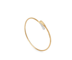 Marco Bicego's 18K Two-tone Lucia Diamond Bangle