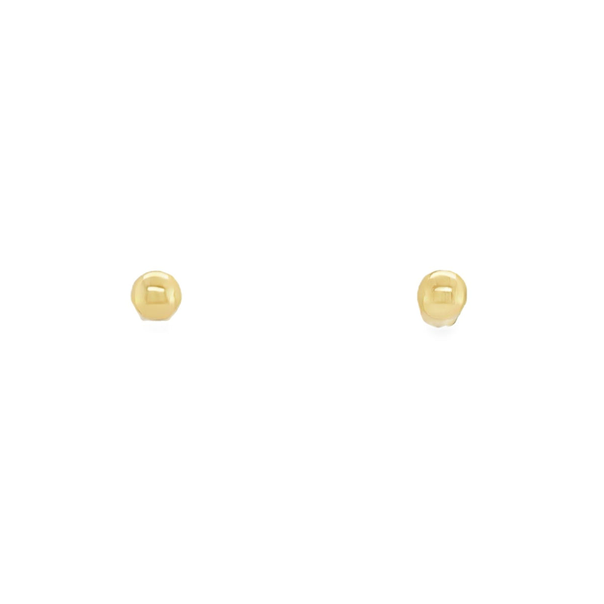 Jai's 14K Yellow Gold 3MM Sphere Studs