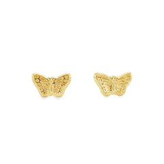 Jai's 14K Yellow Gold Baby Butterfly Studs