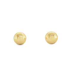 Jai's 14K Yellow Gold 5MM Baby Sphere Studs