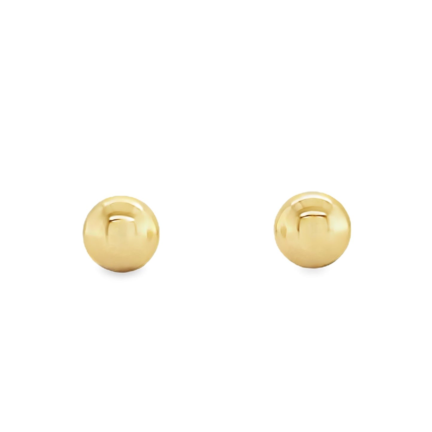 Jai's 14K Yellow Gold 5MM Baby Sphere Studs