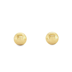 Jai's 14K Yellow Gold 5MM Baby Sphere Studs