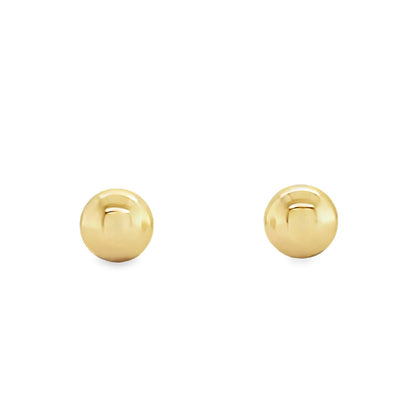 Jai's 14K Yellow Gold 5MM Baby Sphere Studs