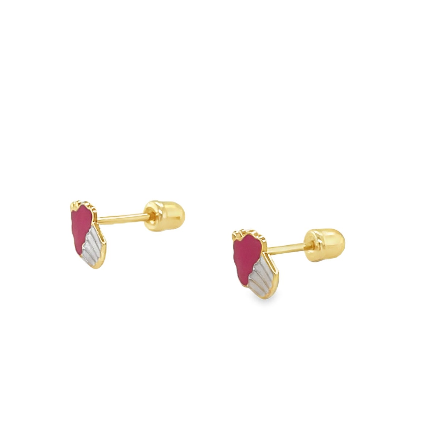 Jai's 14K Yellow Gold Vibrant Baby Cupcake Studs