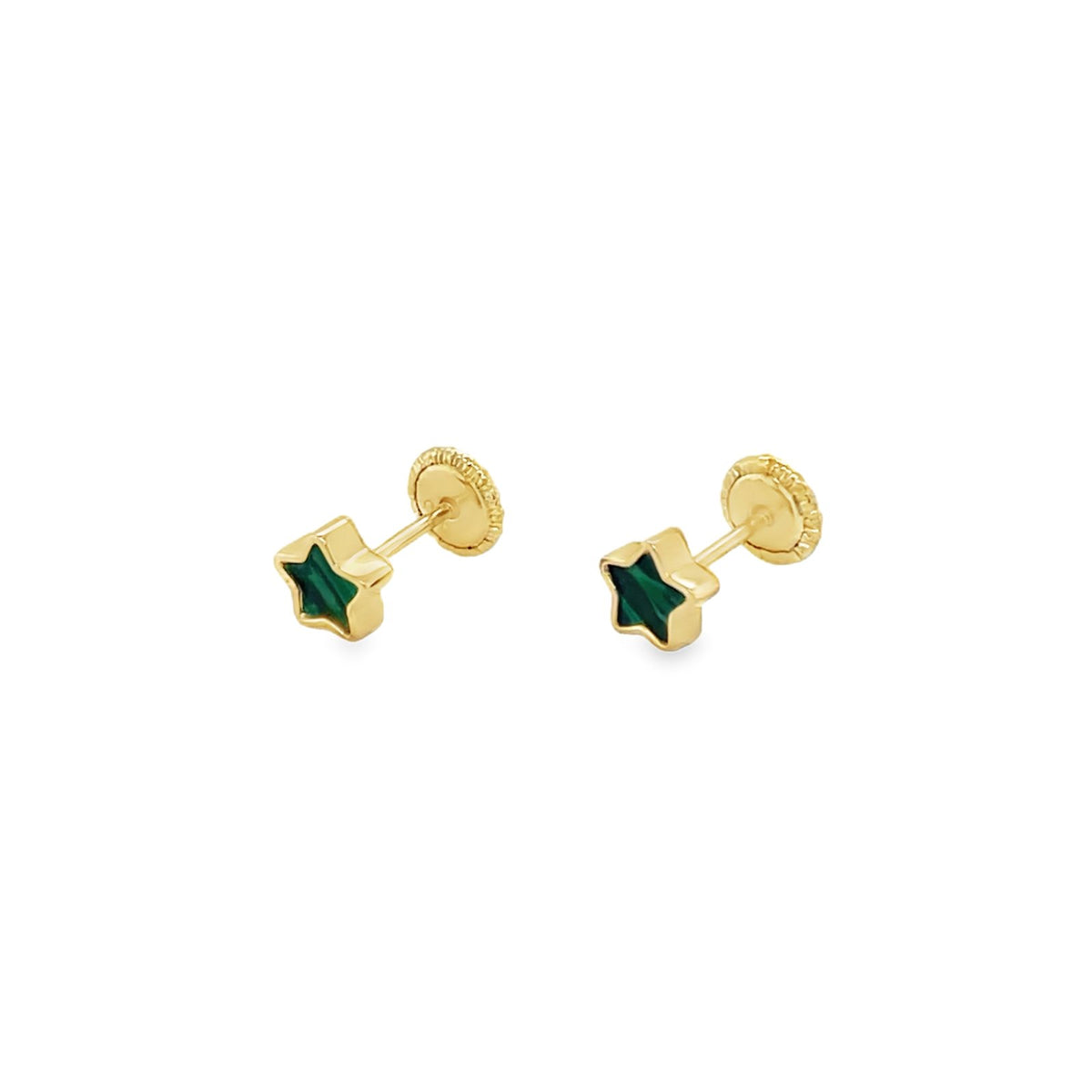 Jai's 14K Yellow Gold Baby Star Studs