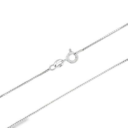 Jai's Sterling Silver Fine Box Chain - 18"