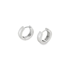 Jai's 14K White Gold Petite Huggies