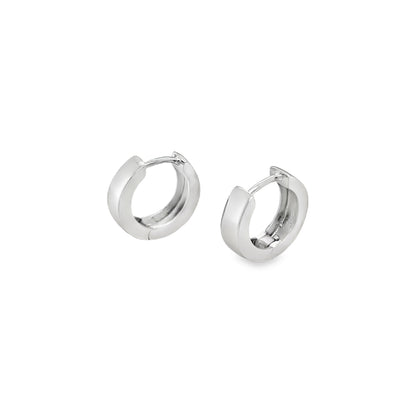 Jai's 14K White Gold Petite Huggies