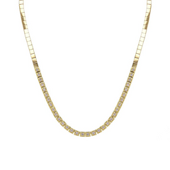 Jai's 14K Yellow Gold Diamond-studded Chain