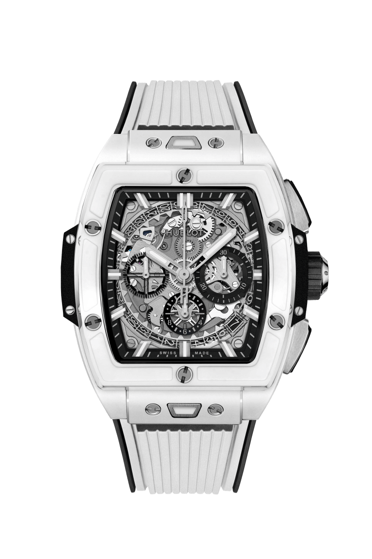 Hublot's Spirit of Big Bang White Ceramic with Skeleton Dial