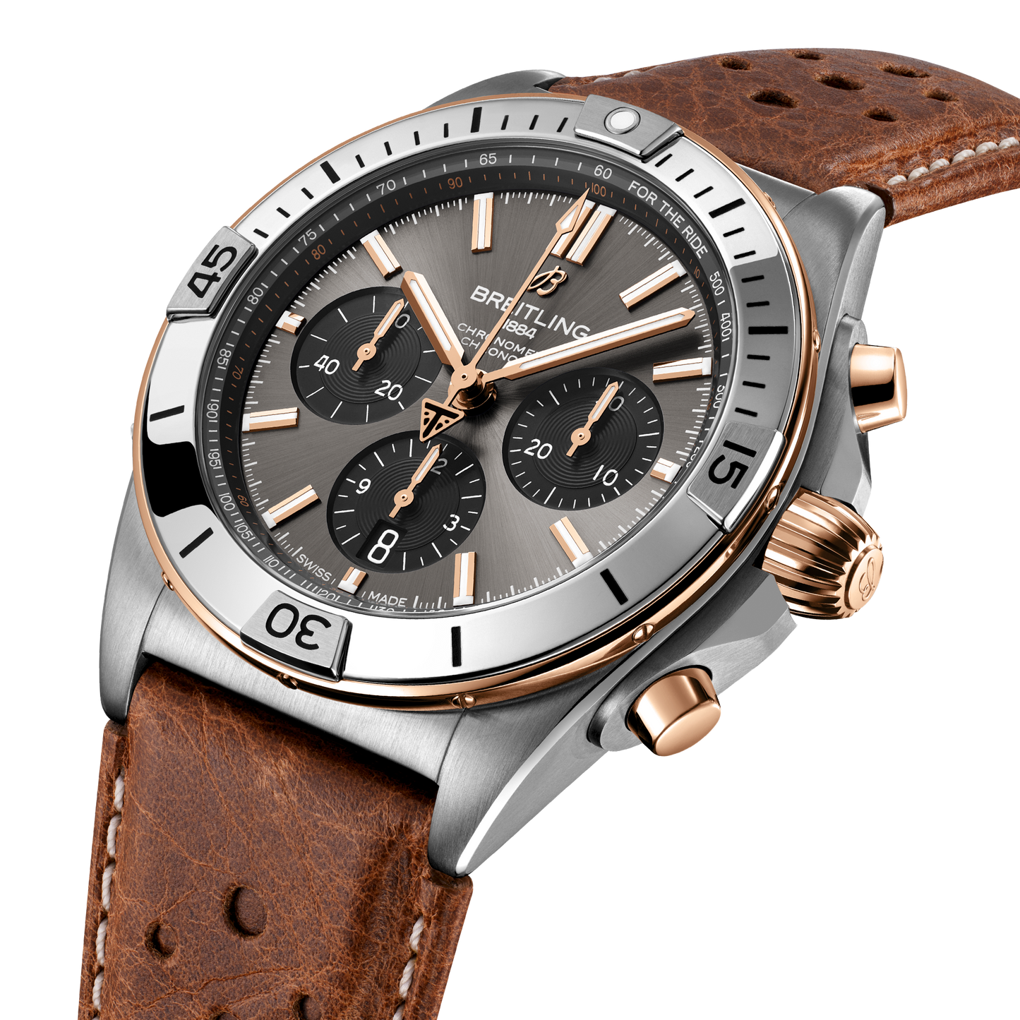 Breitling's Chronomat B01 Triumph 42 with Grey Dial
