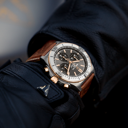 Breitling's Chronomat B01 Triumph 42 with Grey Dial