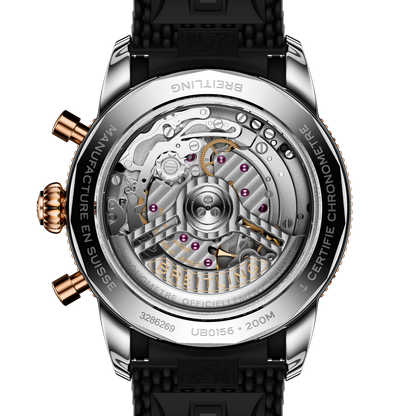 Breitling's Superocean Heritage B01 Chronograph 42 with Black Dial