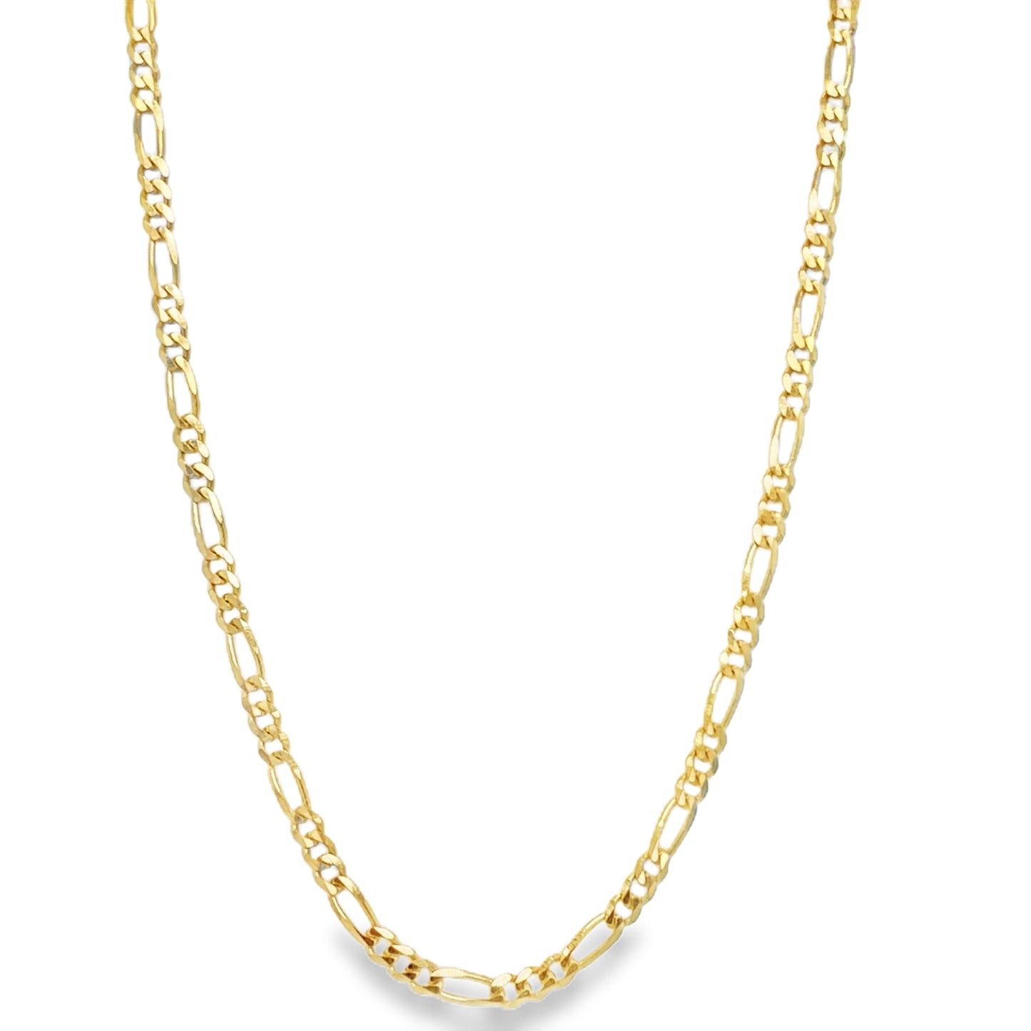 Jai's 14K Yellow Gold Fine Figaro Chain
