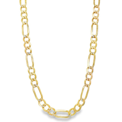 Jai's 14K Two-tone Figaro Chain